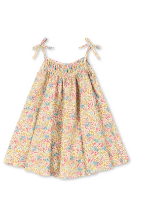Konges Slojd Vivian Strap Dress in Rose Flowers