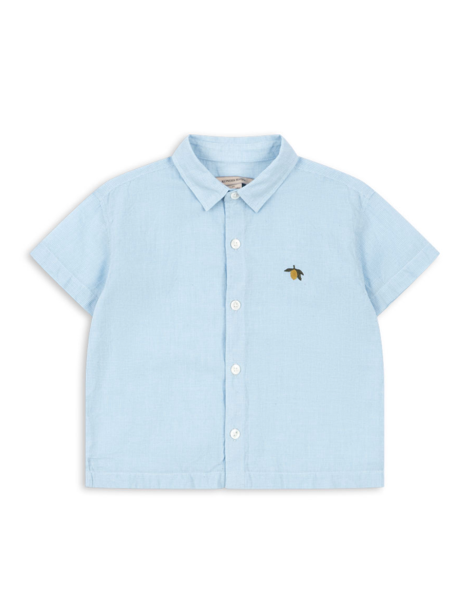 Konges Slojd Fran Shirt in Blue Check