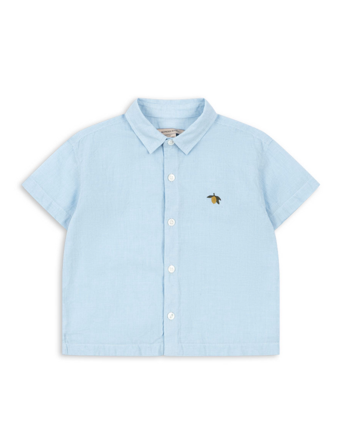 Konges Slojd Fran Shirt in Blue Check