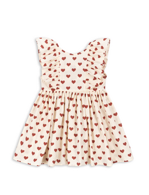 Konges Slojd Cianna Bow Dress in Amour Rouge