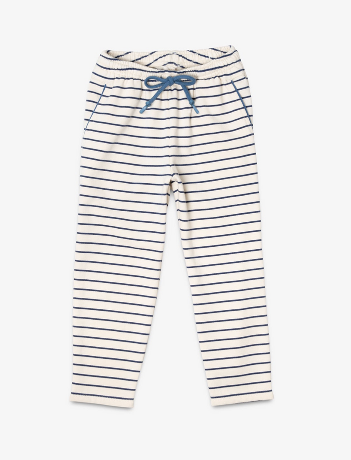 Oso & Me Chris Jogger in Navy French Stripe
