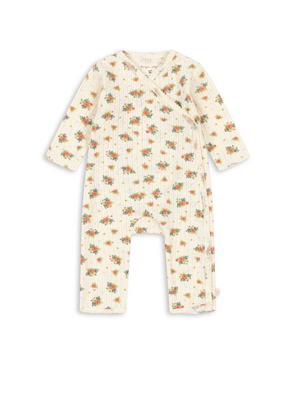 Konges Slojd Cross Body Romper in Rosetto