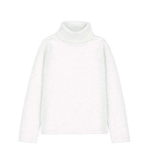 Mayoral Knit Turtleneck in Natural