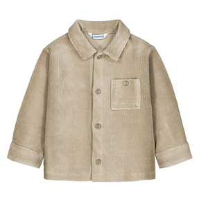 Mayoral Corduroy Shirt Jacket in Hazelnut