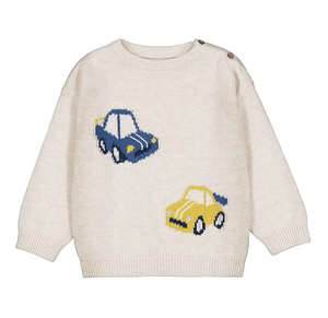 Mayoral Crewneck Sweater in Cars