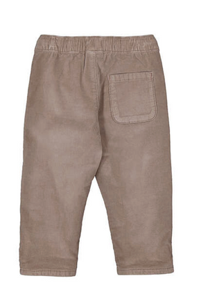 Mayoral Micro Cord Lined Pant in Truffle