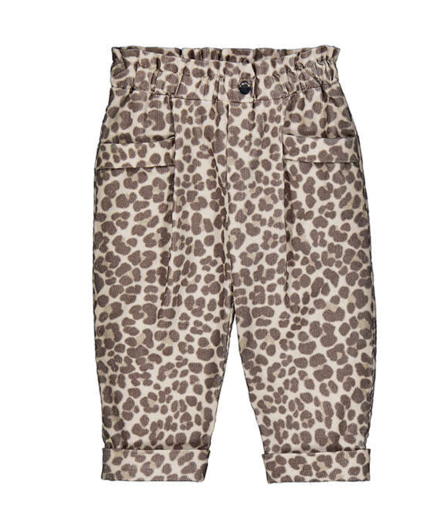 Mayoral Micro Cord Pant in Leopard
