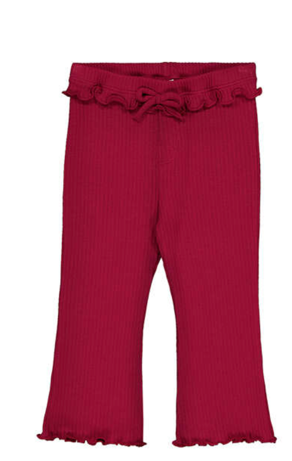 Mayoral Ribbed Flare Leggings in Roobios