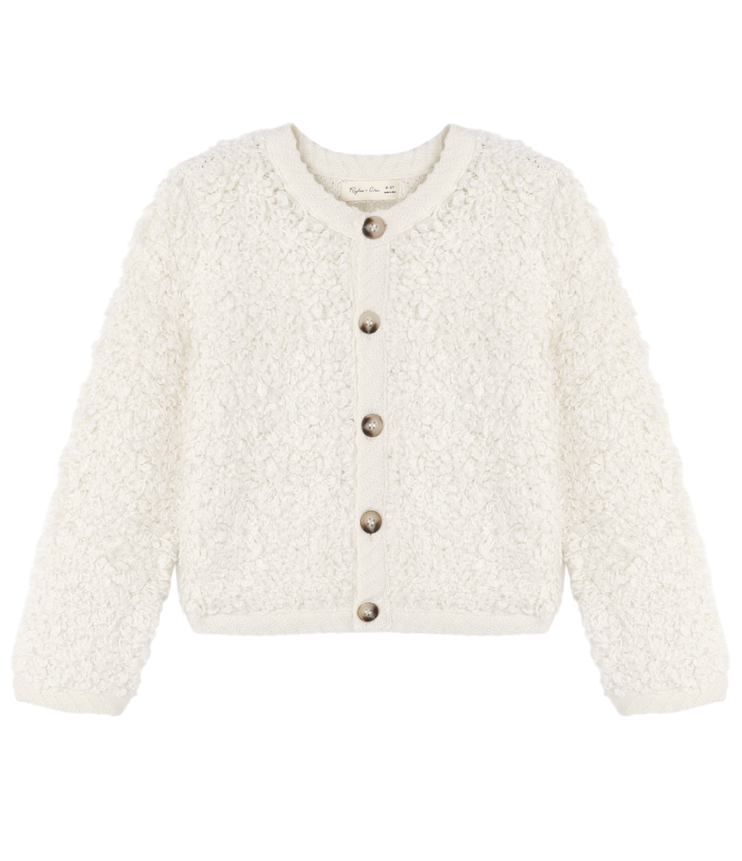Rylee + Cru Chloe Cardigan in Natural