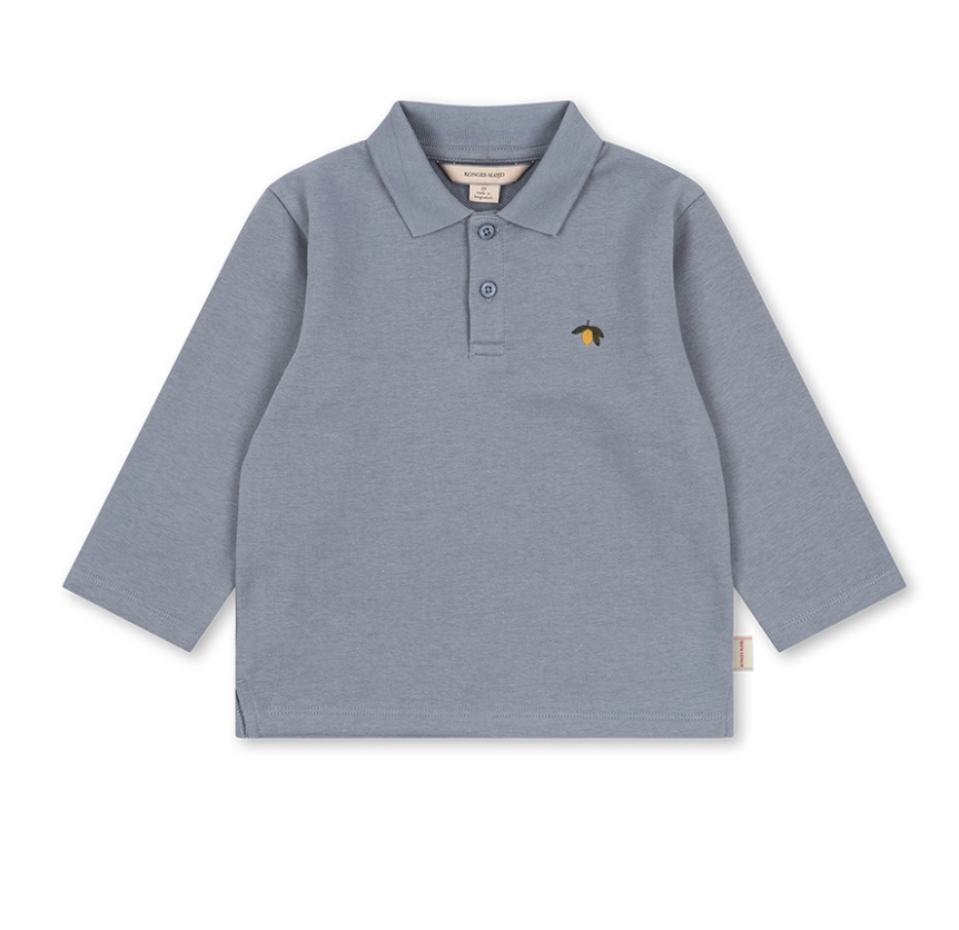 Konges Slojd Spotty Polo in Tradewinds