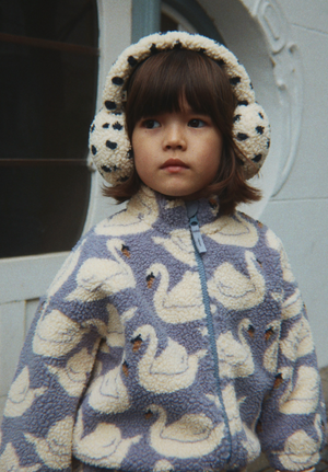 Konges Slojd Jody Teddy Jacket in Swan