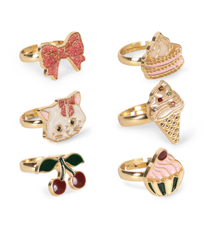 Konges Slojd Ring Set in Kitty Sweets