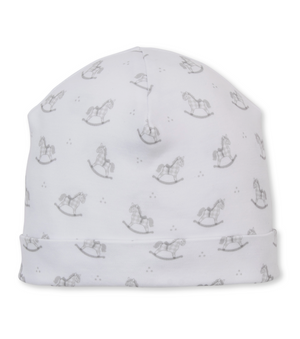 Kissy Kissy  Hat in Silver Gingham Rockers