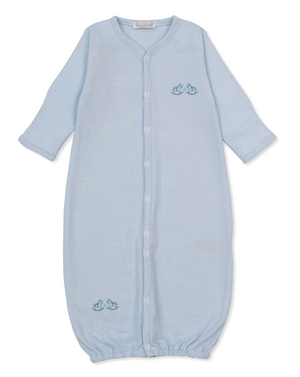 Kissy Kissy Convertible Gown in Light Blue Gingham Rockers