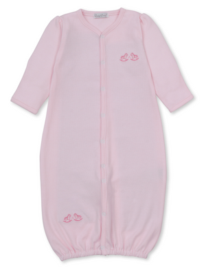 Kissy Kissy Convertible Gown in Pink Gingham Rockers