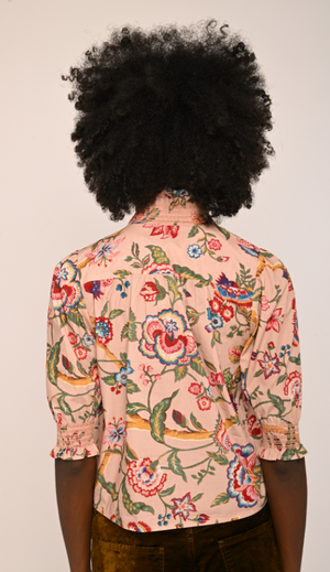 Love the Label Zuri Top in Jessa Floral Print