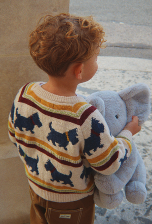Konges Slojd Belou Sweater in Scottie Dogs