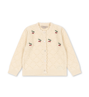Konges Slojd Cocolo Knit Cardigan in Buttercream