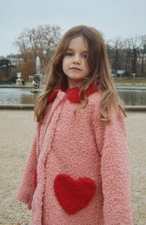 Konges Slojd Calin Coat in Mellow Rose