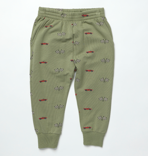 Coop Kids by Pink Chicken Jax Jogger in Racecars