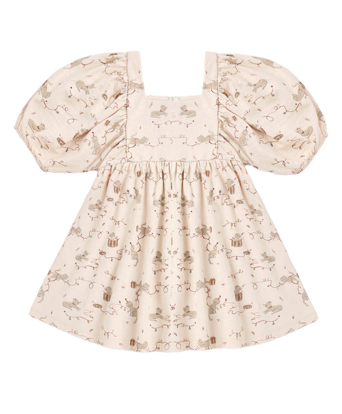 Rylee + Cru Brea Dress in Kitties