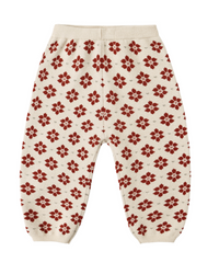 Rylee + Cru Knit Pant in Poinsettia