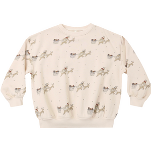 Rylee + Cru Relaxed Sweatshirt in Reindeer