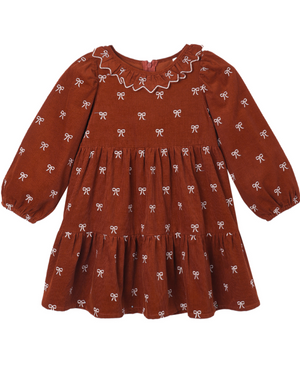 Rylee + Cru Fran Dress in Bows