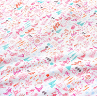Joy Street Kids Pajamas in Pink Apres Ski