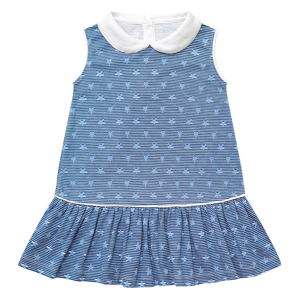Joy Street Kids Posie Play Dress in Stars & Stripes