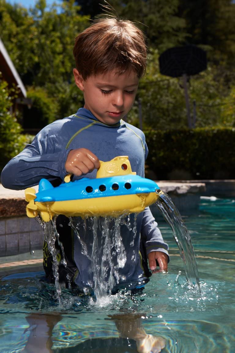 Greentoys Submarine Toy with Yellow Handle