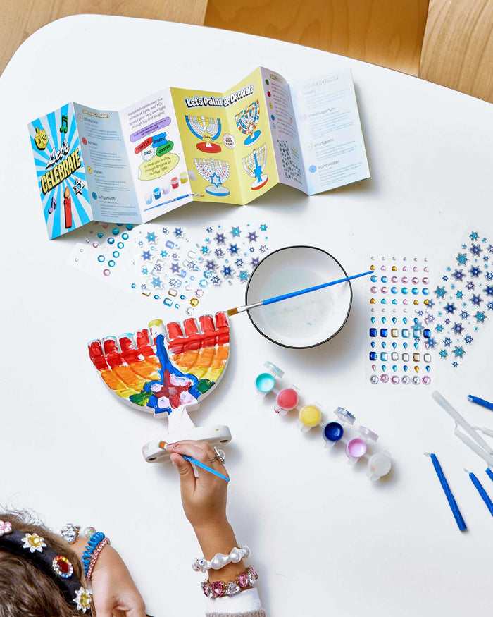 Super Smalls Hanukkah Menorah Activity Set