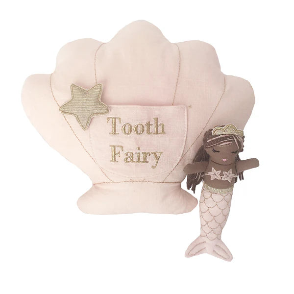 Mon Ami Macie Mermaid Tooth Fairy Pillow and Doll Set