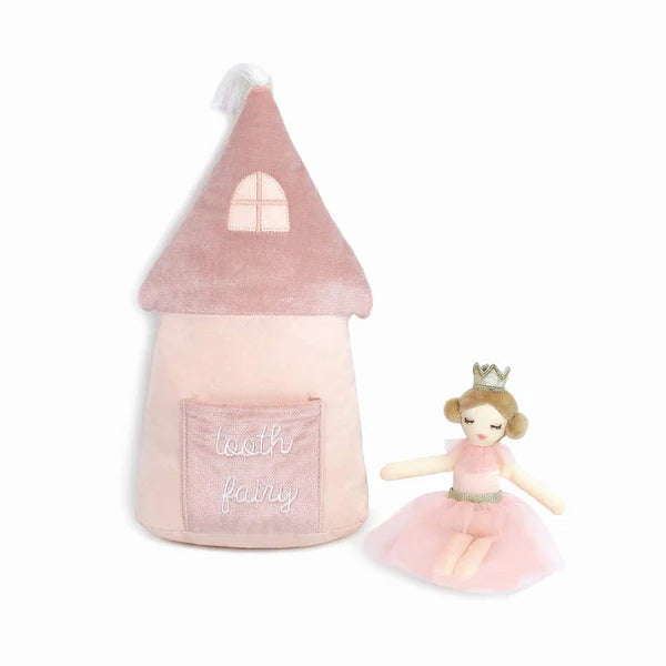 Mon Ami Princess Castle Tooth Fairy Pillow Set