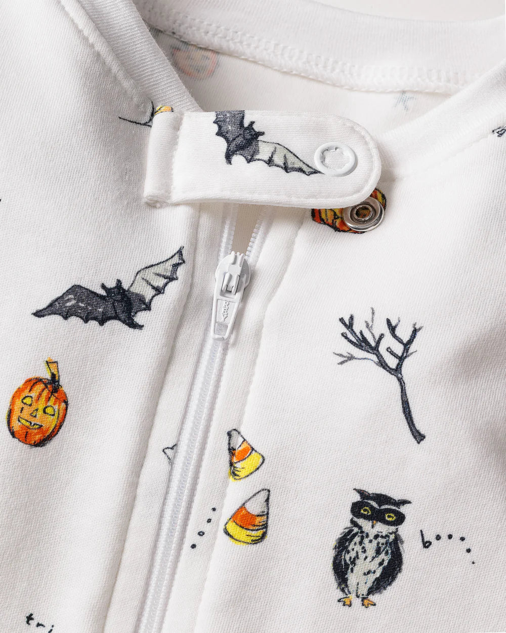 Petite Plume Trick or Treat Baby Romper