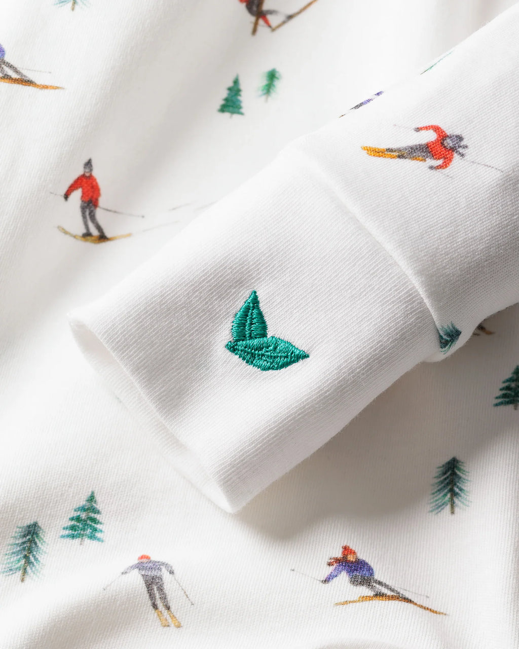 Petite Plume Pima Cotton Romper in Après Ski