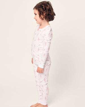 Petite Plume 100% Pima Cotton Pajamas in Sugar Plum Fairy