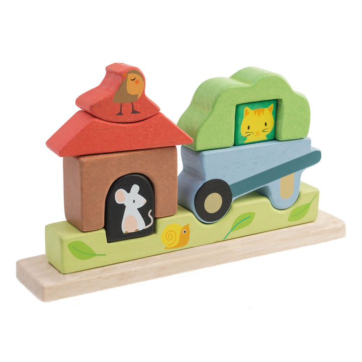 Tender Leaf Toys Garden Magnetic Puzzle