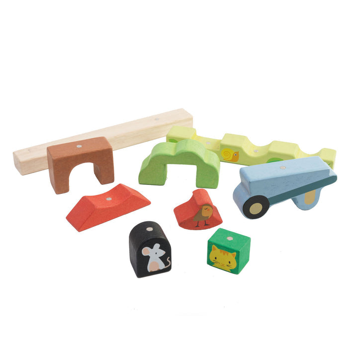 Tender Leaf Toys Garden Magnetic Puzzle