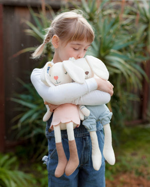 Apple Park Finn Bunny in Blue