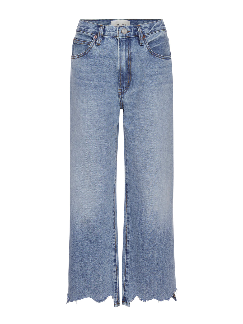 Frame Relaxed Fit Straight Leg Jean in Divine Modern Chew