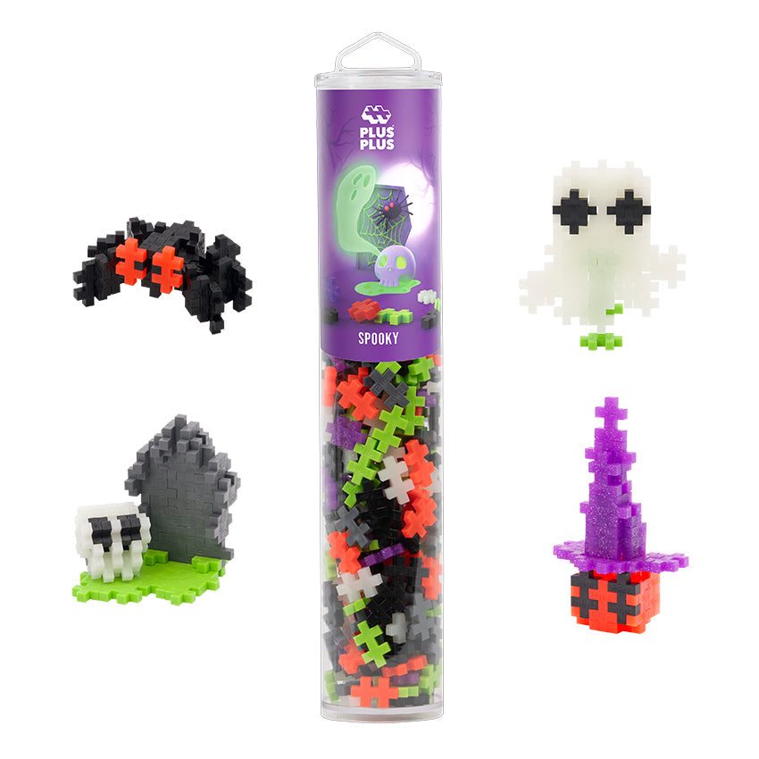 Plus-Plus 240 Piece Tube in Spooky Mix