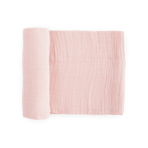 Little Unicorn Cotton Muslin Swaddle in Light Pink