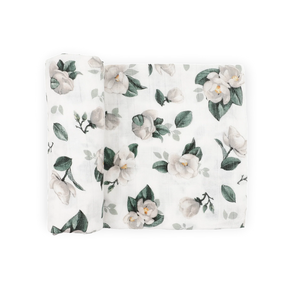 Little Unicorn Organic Cotton Muslin Swaddle in Magnolia