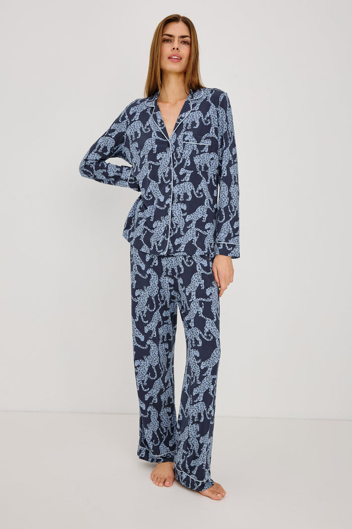 Rails Varra Pajama Set in Midnight Jaguar