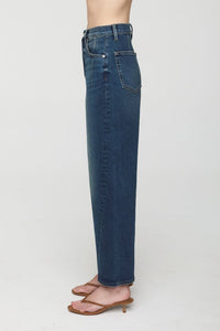KYRA ANKLE HIGH RISE BOWED WIDE ANKLE