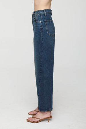 KYRA ANKLE HIGH RISE BOWED WIDE ANKLE