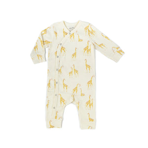 Pehr Kimono Romper in Follow Me Giraffe