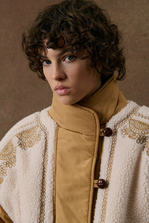 Louise Misha Beatine Jacket in Sand