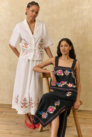 Louise Misha Phaedra Top in Black